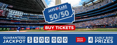 Press release: Jays Care announces 2021 50/50 draw schedule .